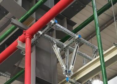 冠县该抗震支架的整体式支吊架结构协调性好